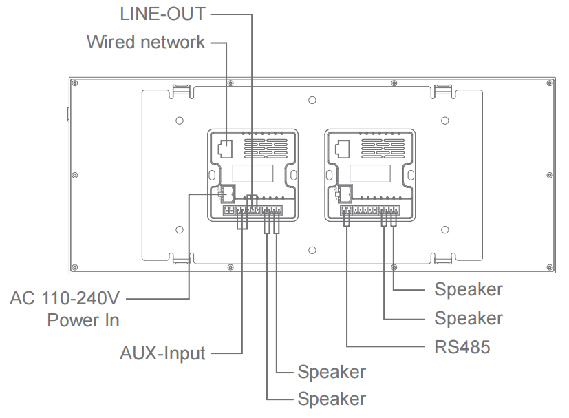 12 بوصة تصميم لوحة تحكم ذكية تعمل بنظام أندرويد ذكية رسم 3