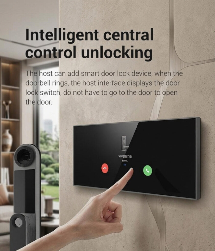 فتح القفل بالتحكم المركزي الذكي