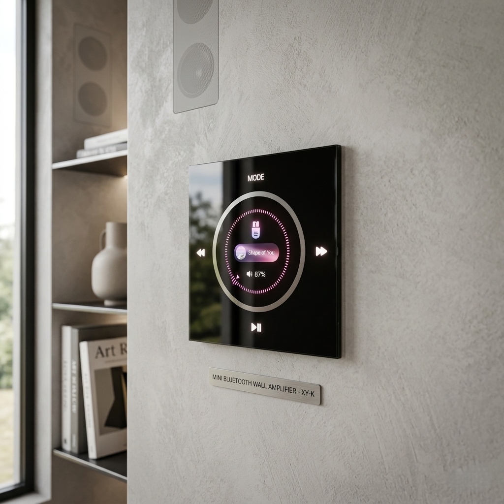 لوحة مضخم صوت جداري صغير يعمل بتقنية Bluetooth الحائط XY K