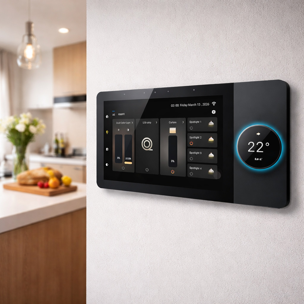 لوحة التحكم الذكي XY 8 1 KNX KNX Android