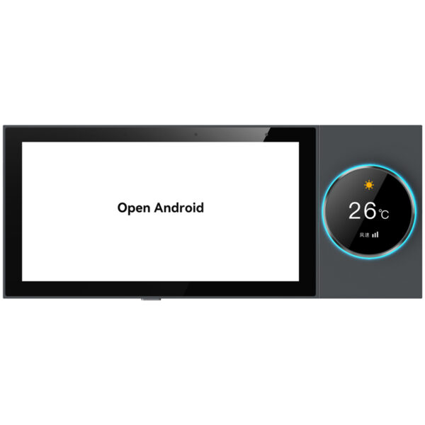 شاشة تحكم ذكية منزلية ذكية تعمل باللمس مقاس 6 بوصة تعمل باللمس تعمل بنظام أندرويد - جهاز لوحي مثبت على الحائط