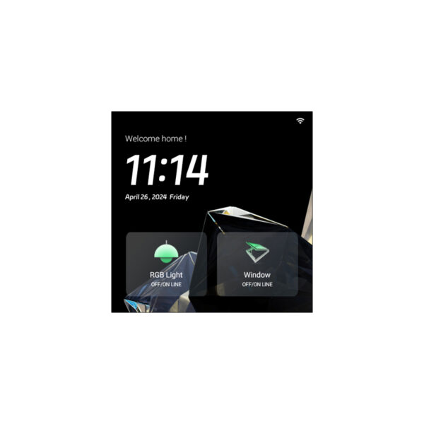 شاشة KNX تعمل باللمس 4 بوصة KNX-منزلية