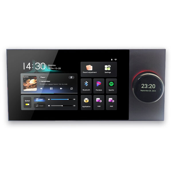 مضخم صوت جداري 7 بوصة-مكبر صوت جداري 7 بوصة-مشغل موسيقى ثنائي المنطقة -XY-Q7 (أندرويد + واي فاي + بلوتوث)