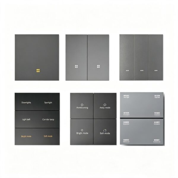 M8 Series | 1/2/3/4/6/8-Key Zigbee Smart Switch
